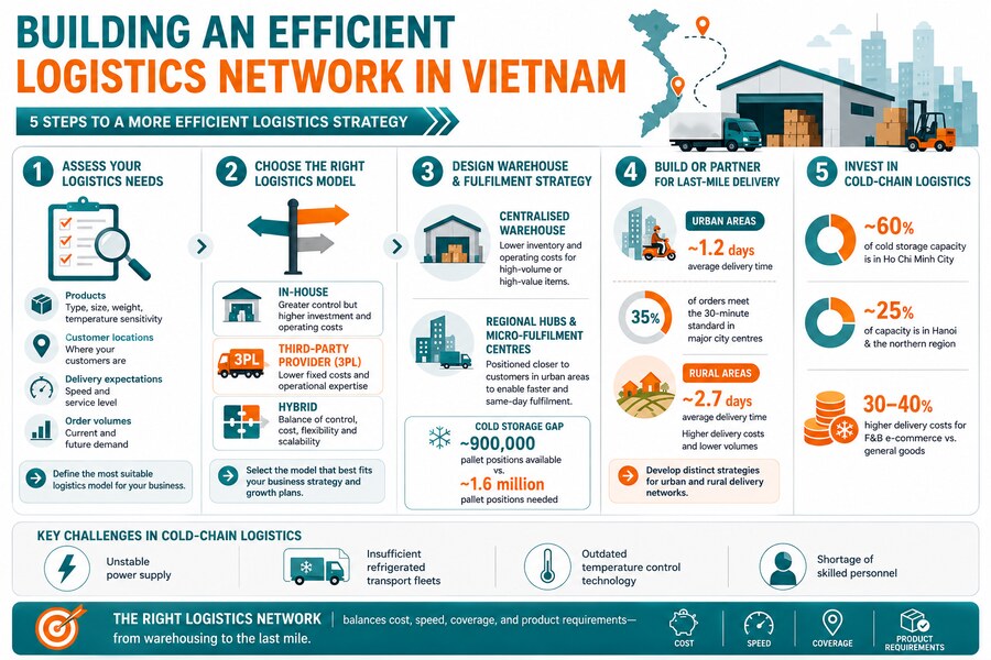 Building Logistics Network in Vietnam